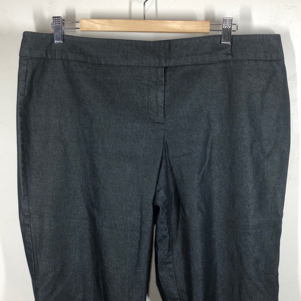 New York & Company dark denim jeans size 16 - Picture 2 of 5